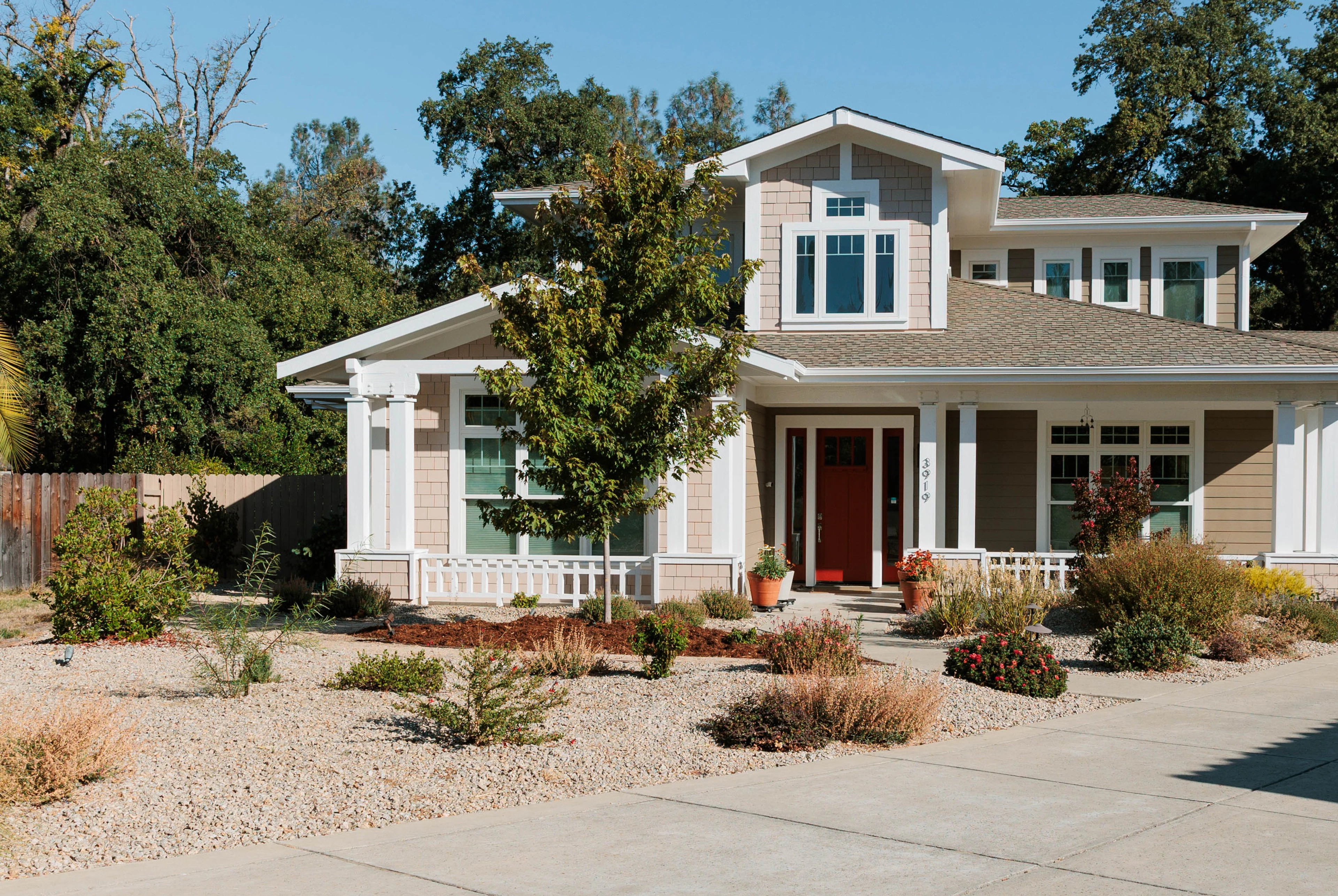 Residential landscape makeover in Loomis