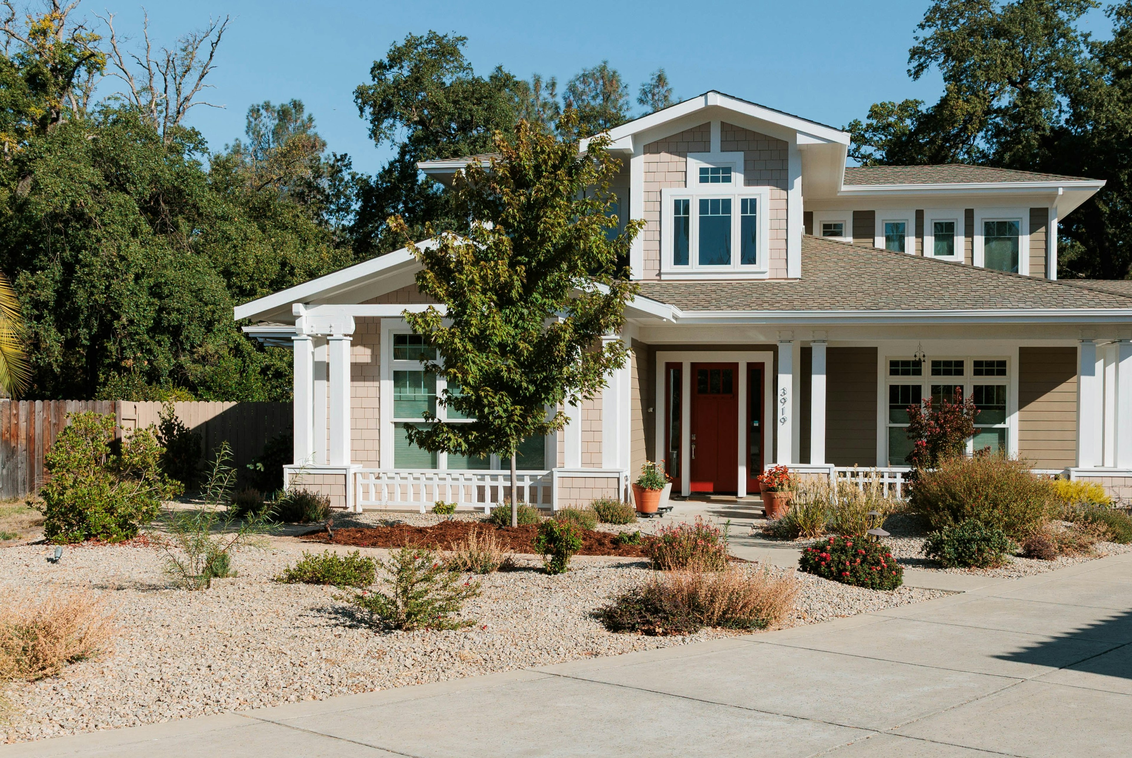 Residential landscape makeover in Loomis