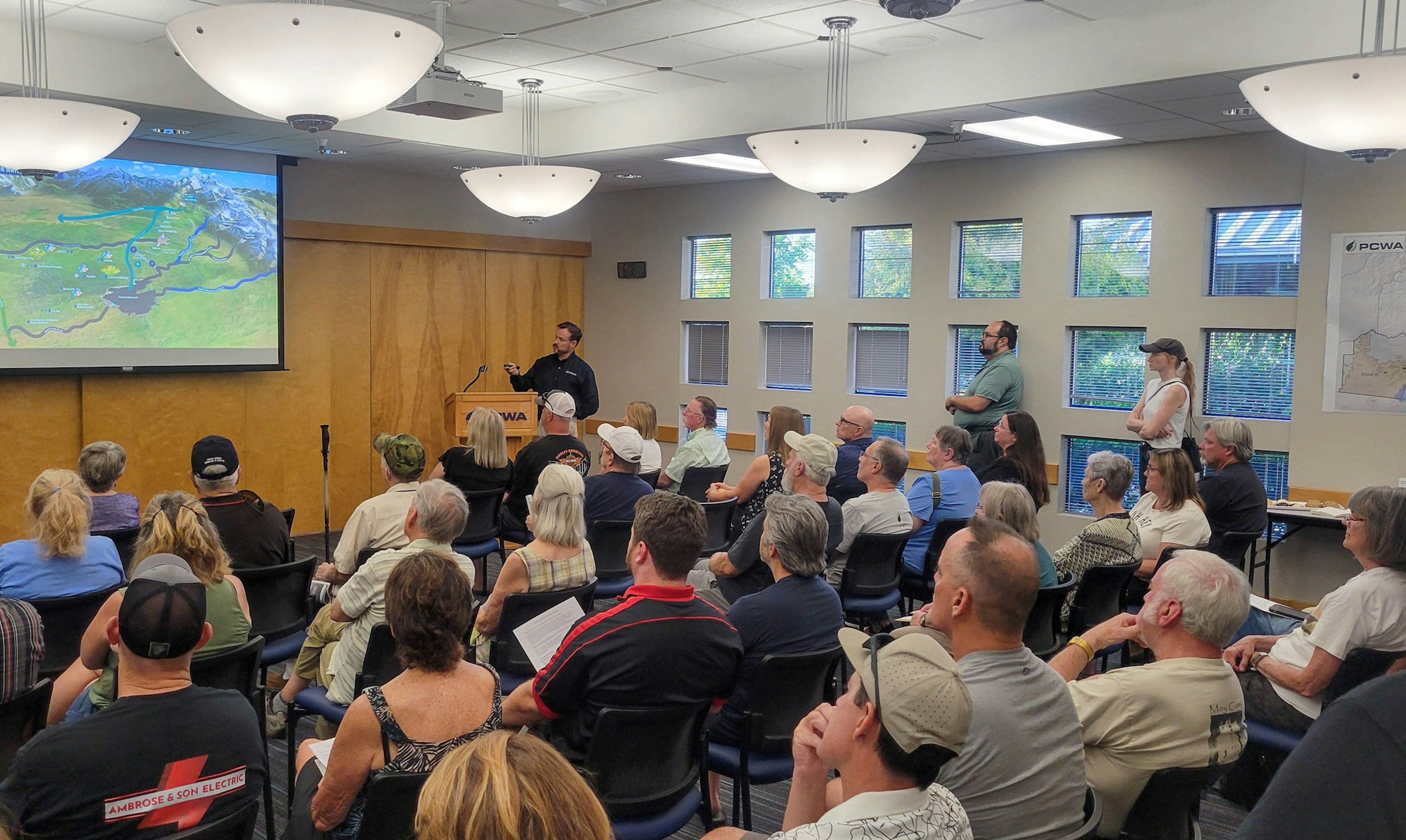 Upper Auburn Heights Firewise community meeting