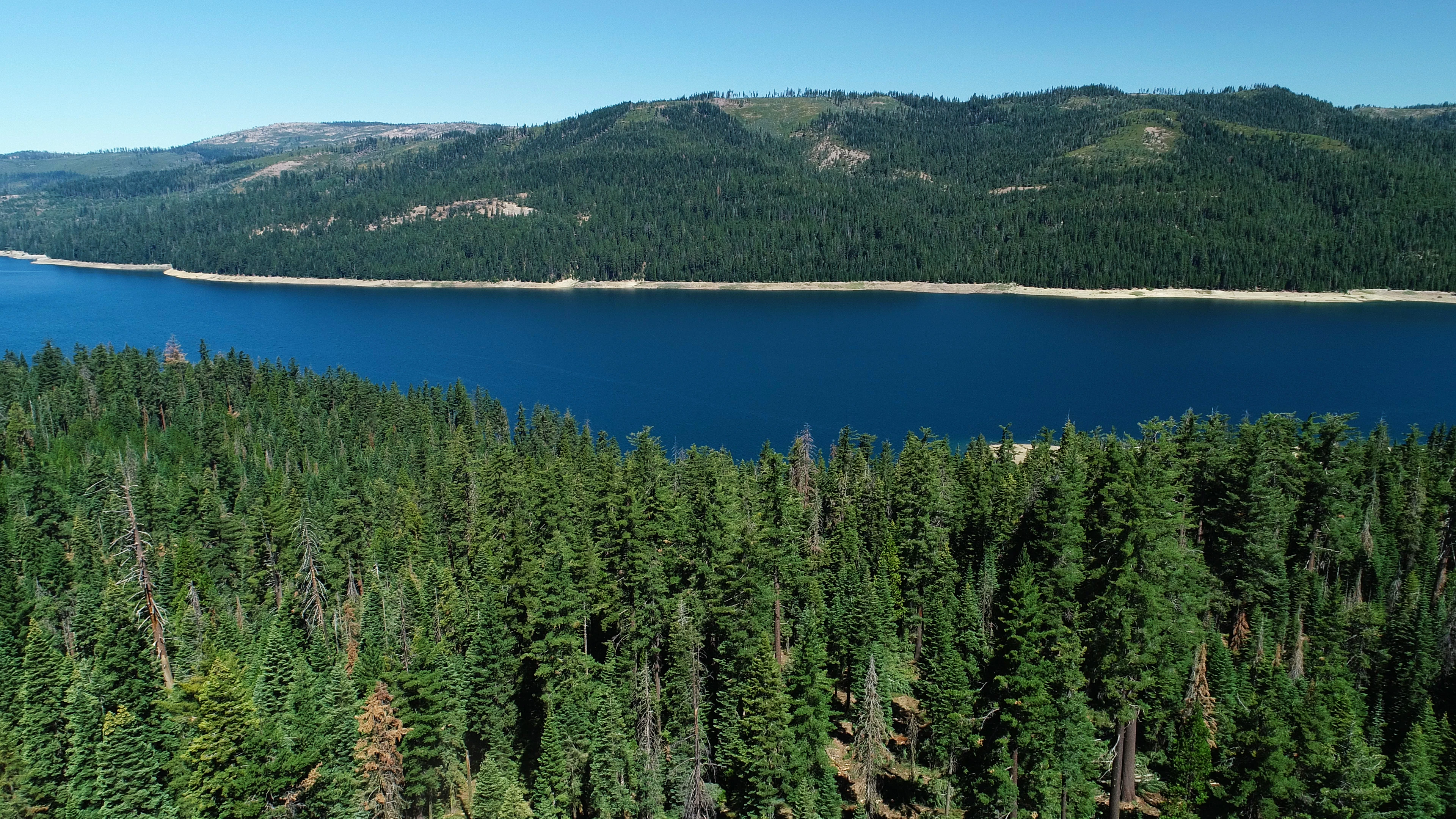 French Meadows landscape showing forest and watershed conditions
