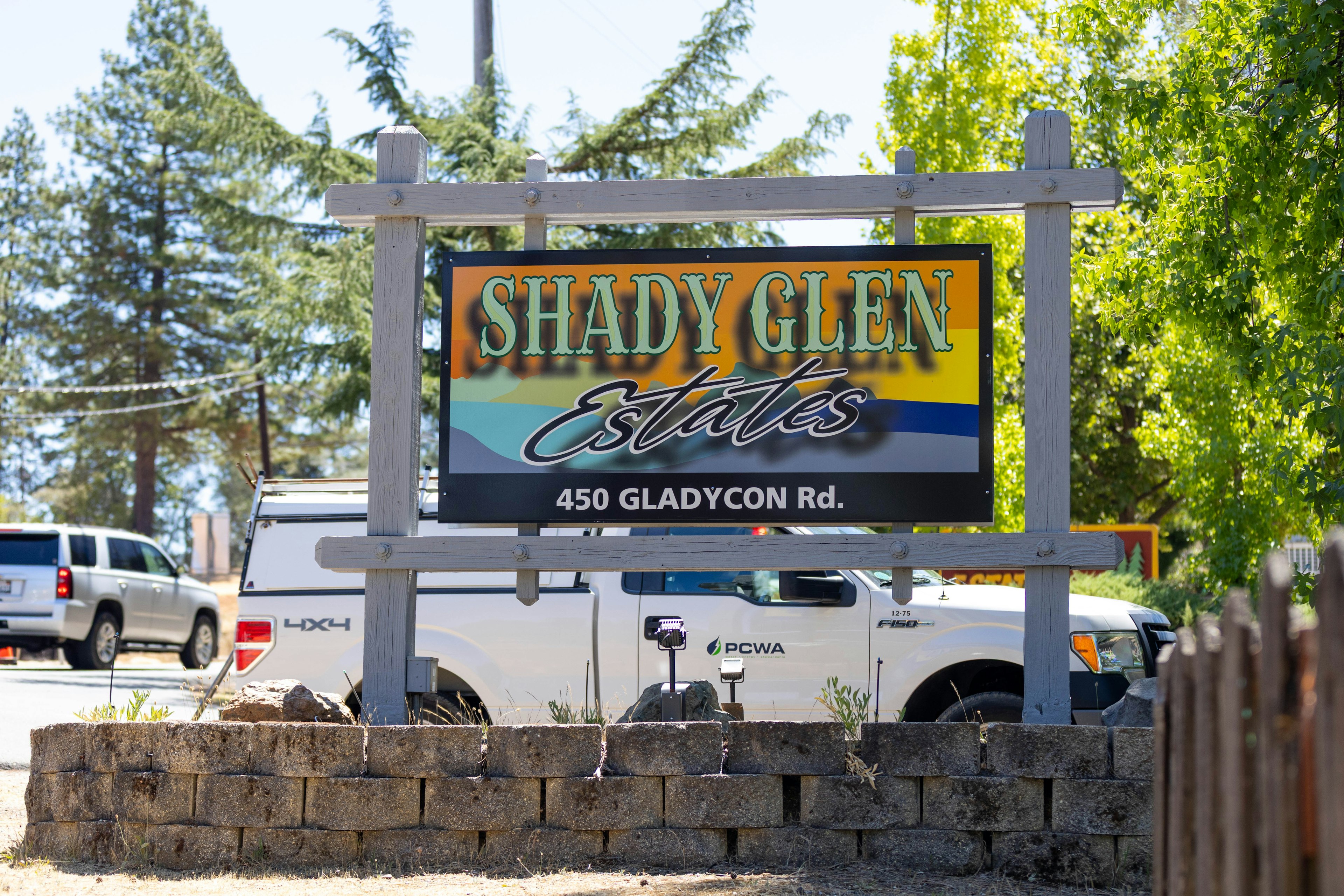 Shady Glen Tie-In at construction site