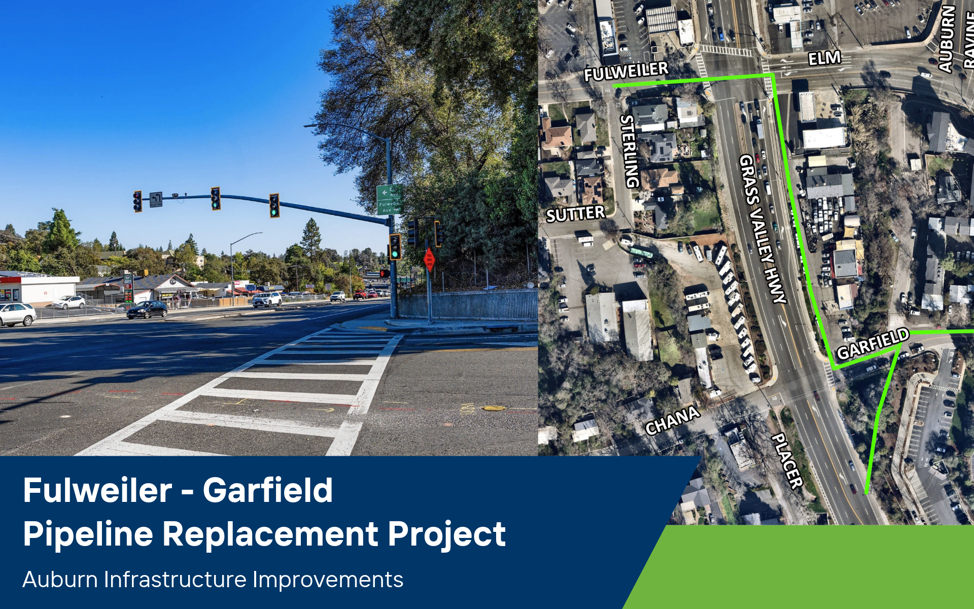 Fulweiler to Garfield Pipeline Replacement Project banner