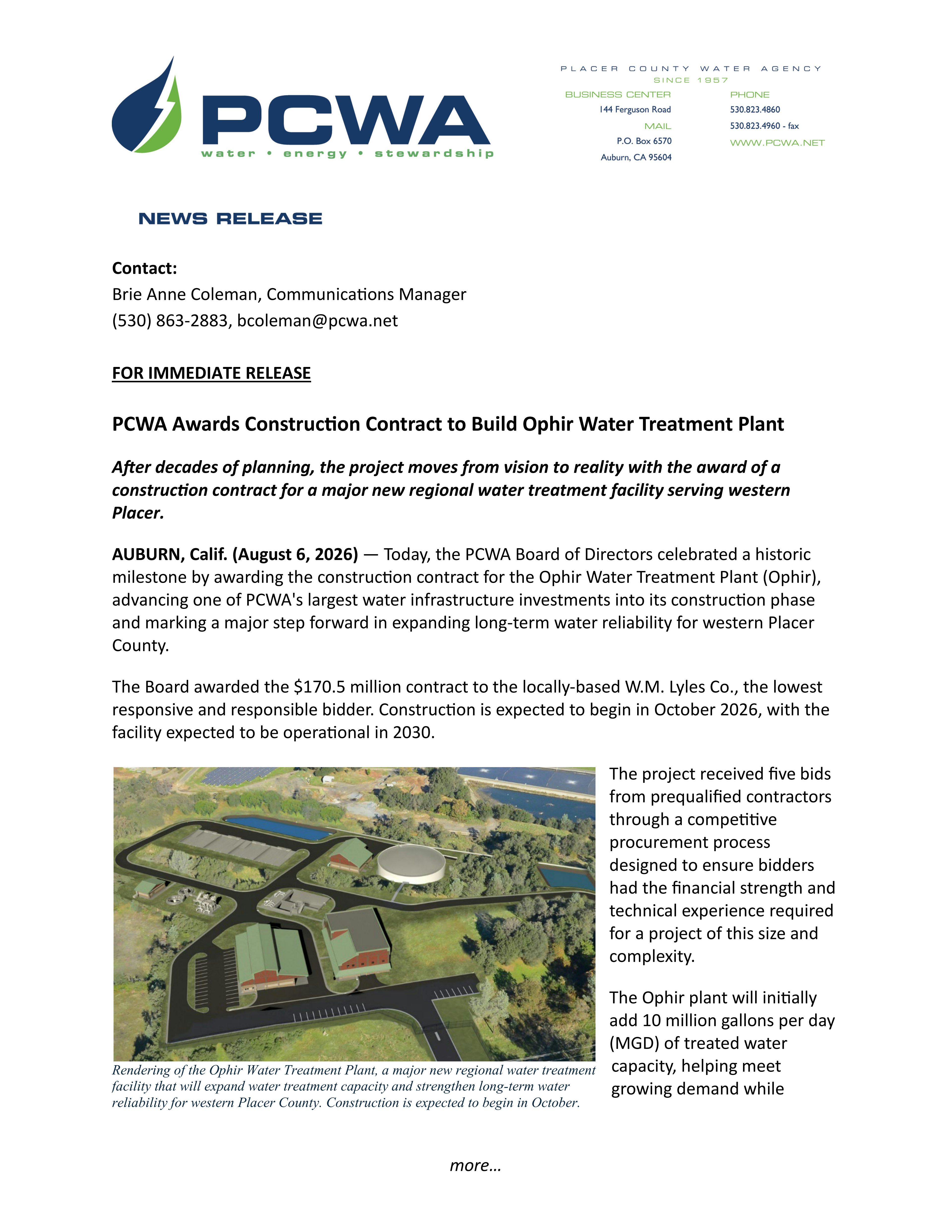 Thumbnail image for 2026-08-06 News Release