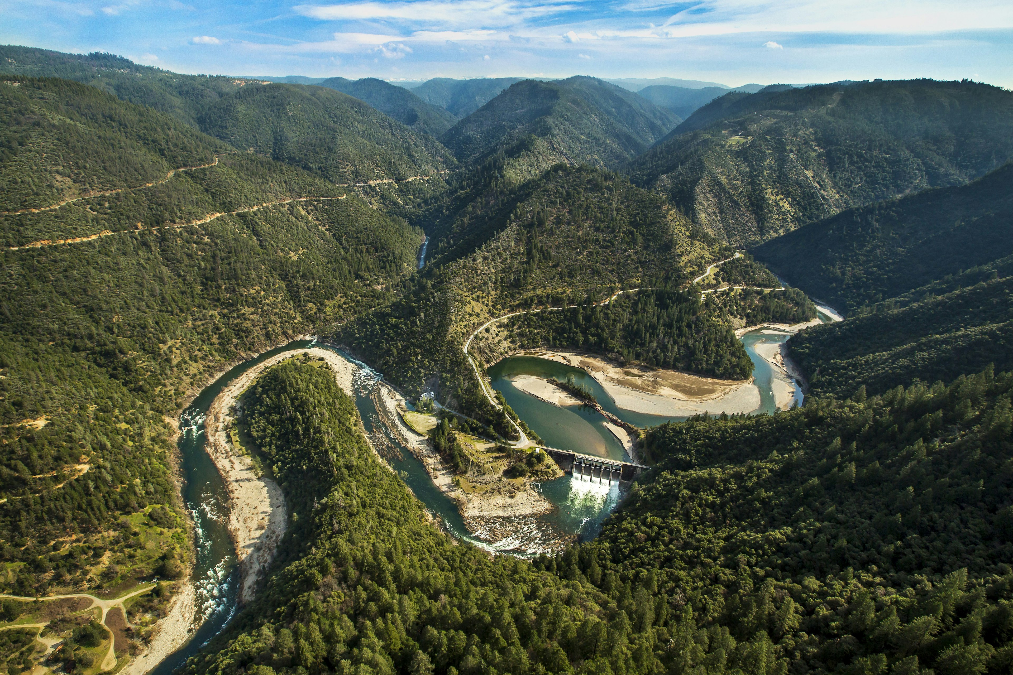 Picnic Table Along Middle Fork American River