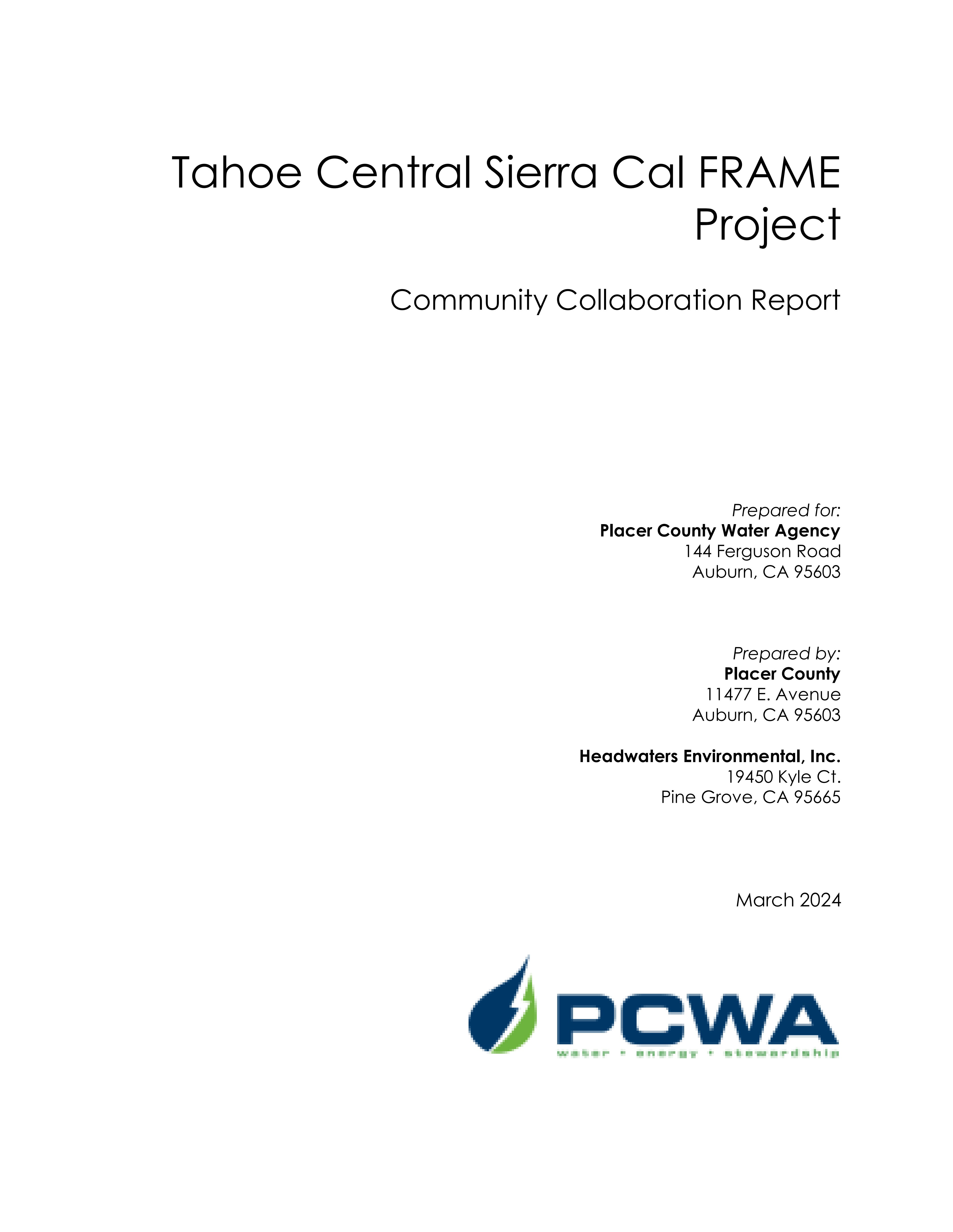 TCS Pilot Program, Community Collaboration Report pdf