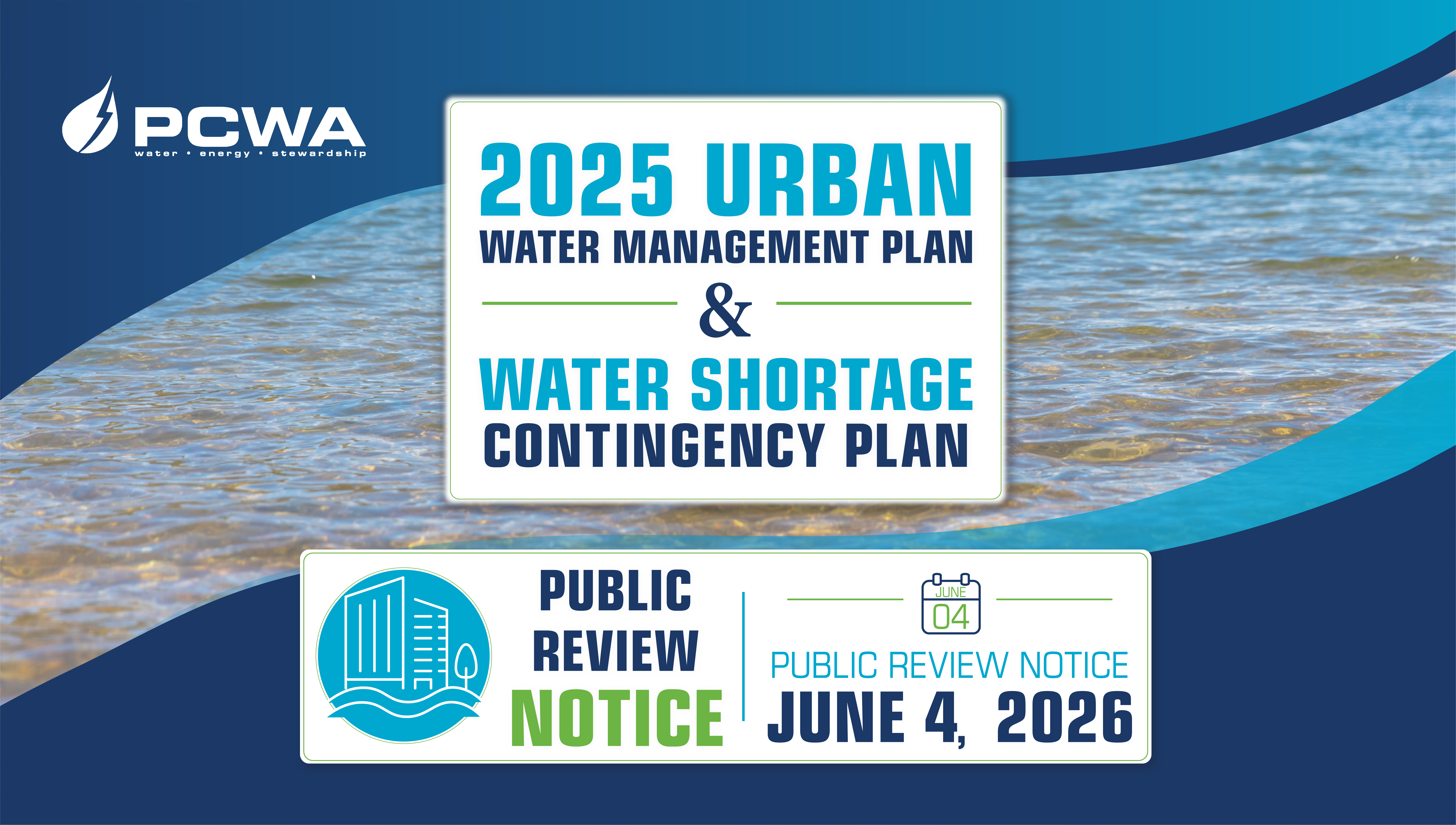 2025 UWMP/WSCP Public Review Notice