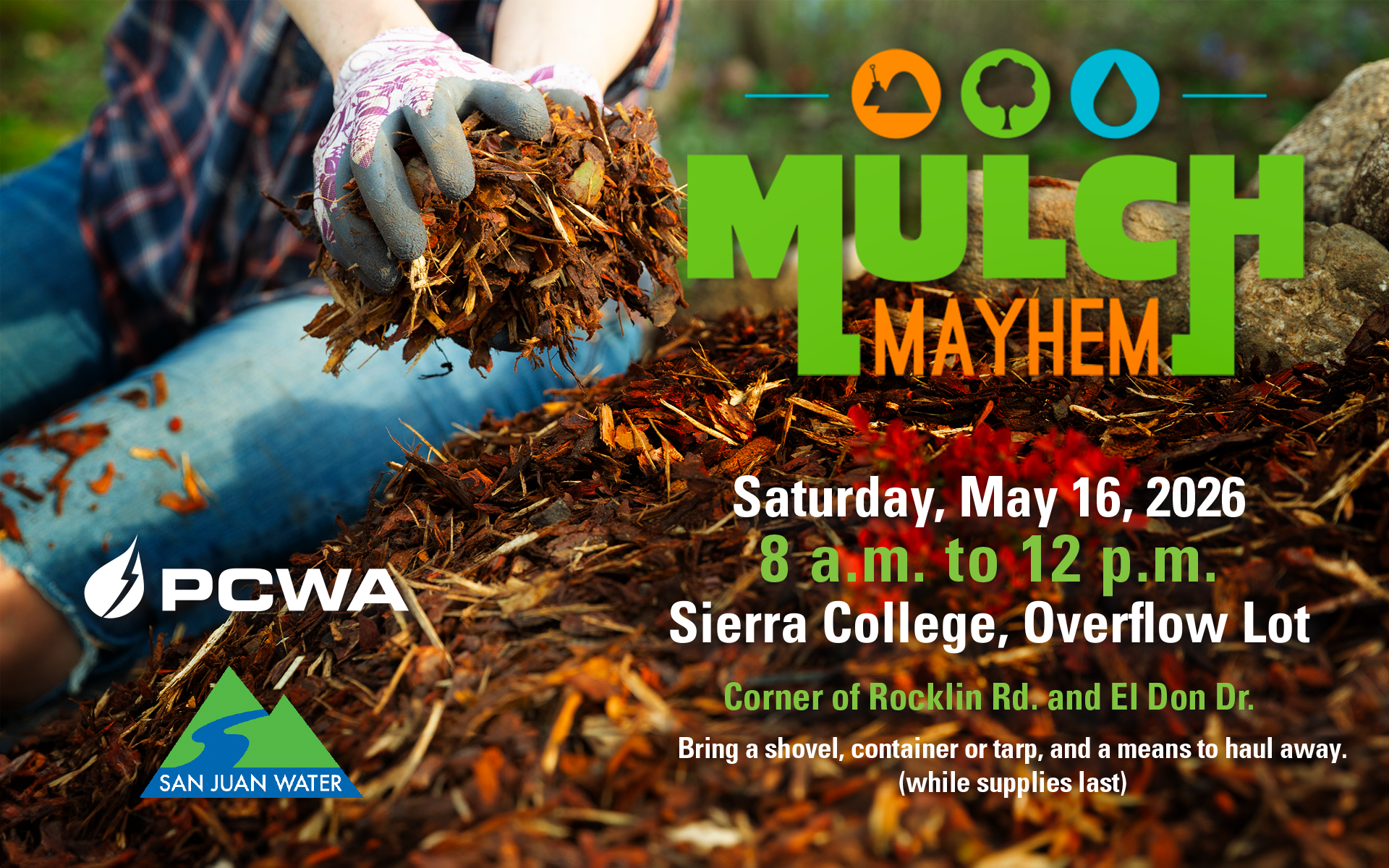 Mulch Mayhem 2026 event flyer
