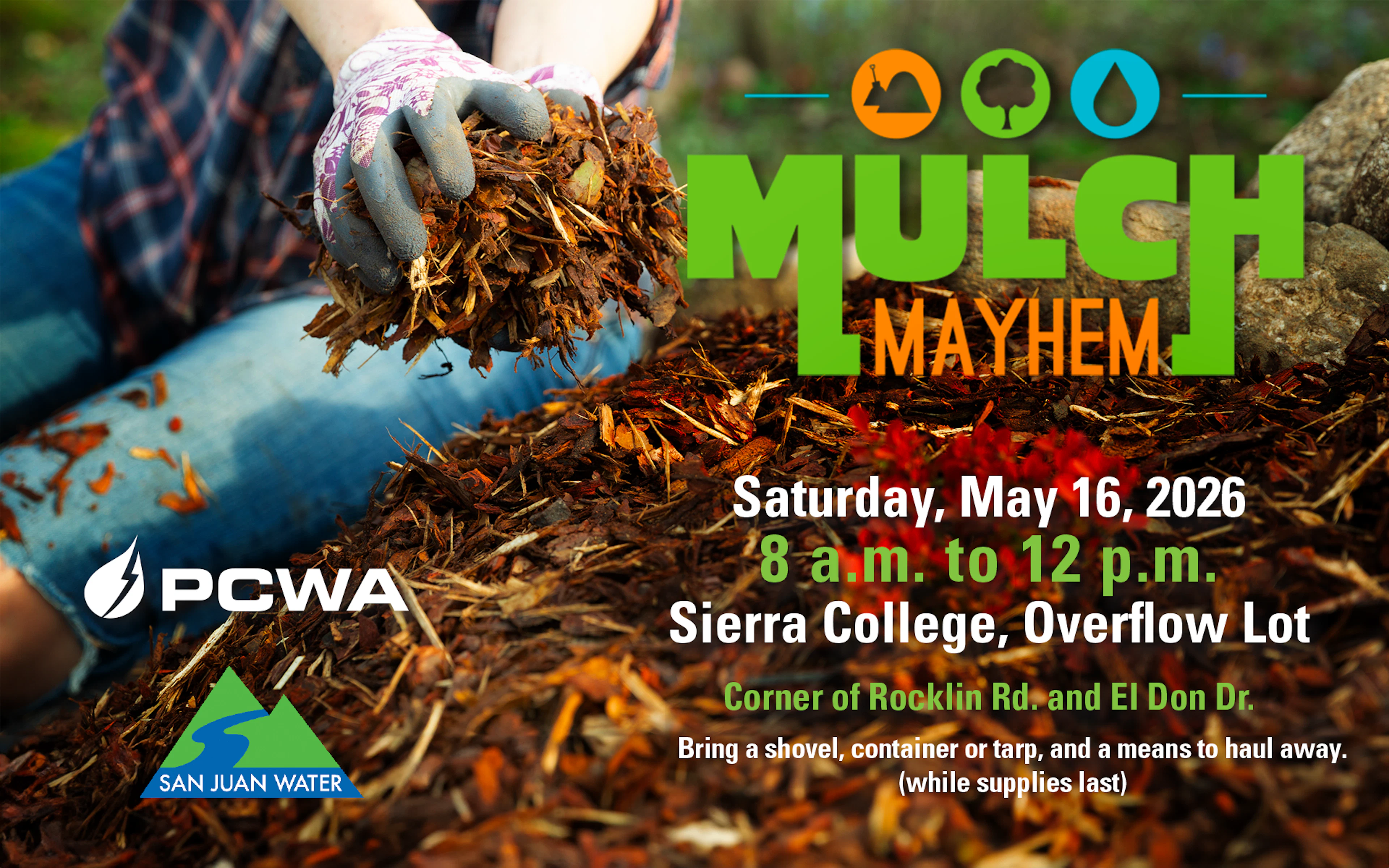 Mulch Mayhem 2026 event flyer