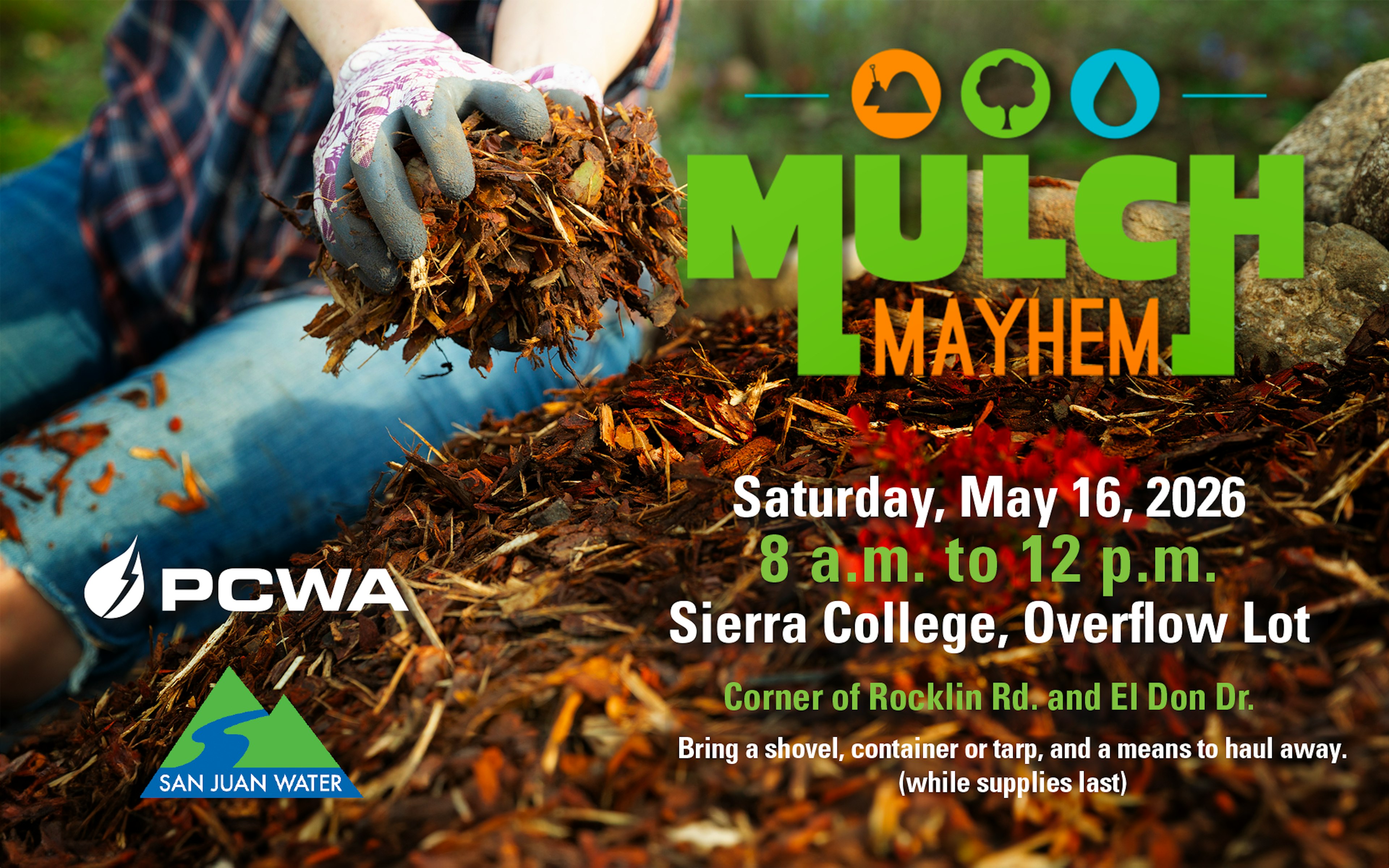 Mulch Mayhem 2026 Event Flyer