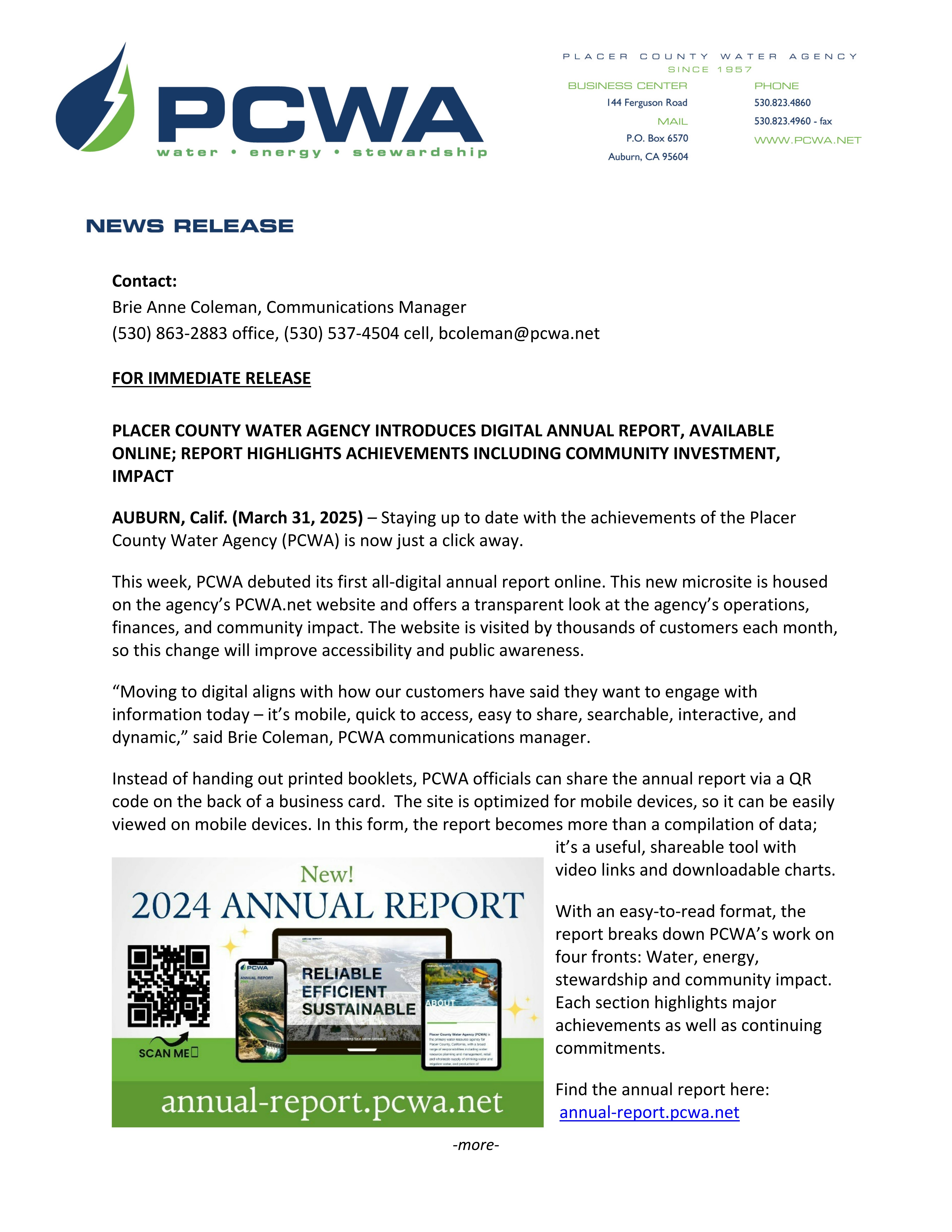 Thumbnail image for 2025-03-31 News Release