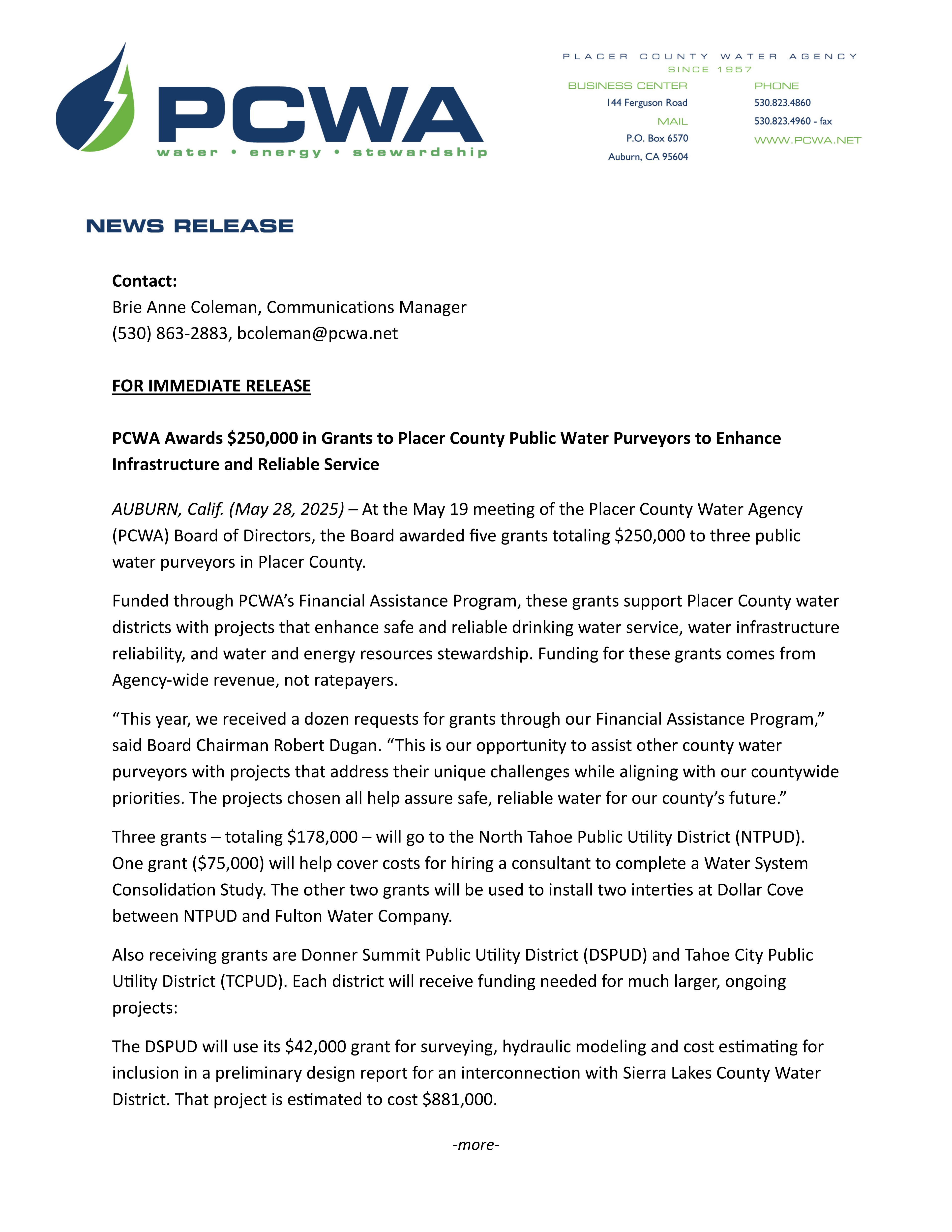 Thumbnail image for 2025-05-28 News Release