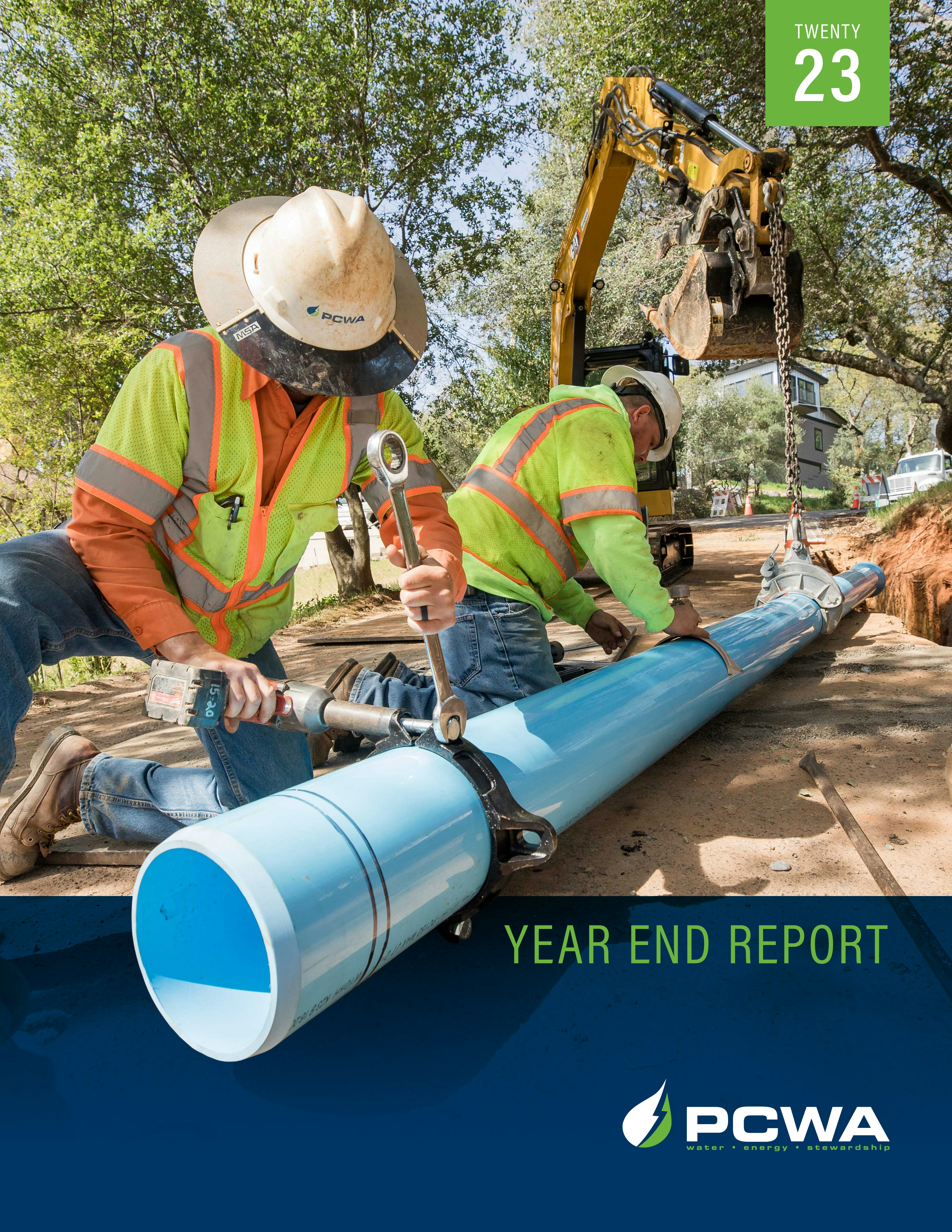 Thumbnail image and link for 2023 Year End Report publication